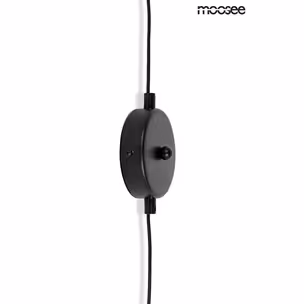 MOOSEE Lampa ścienna BOWL DUO - czarny