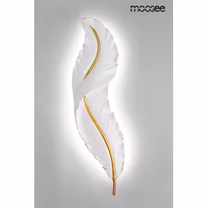MOOSEE Lampa ścienna IKAR 80 - biały/złoty