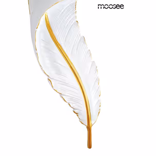 MOOSEE Lampa ścienna IKAR 80 - biały/złoty