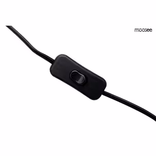MOOSEE Lampa stołowa UOMO 35 - czarny