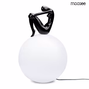 MOOSEE Lampa stołowa UOMO 35 - czarny
