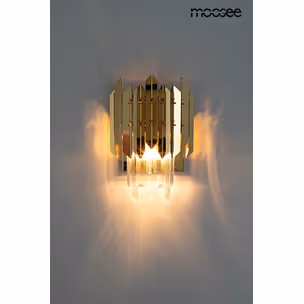 MOOSEE Lampa ścienna MAJESTIC - złoty