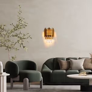 MOOSEE Lampa ścienna MAJESTIC - złoty