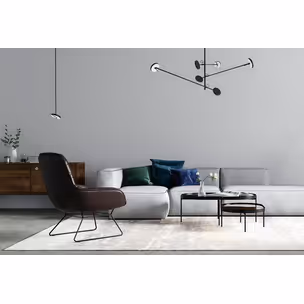 MOOSEE Lampa wisząca BOBBIE 3 - czarny