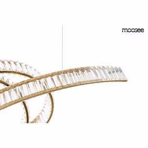MOOSEE Lampa wisząca WAVE 120 - złoty