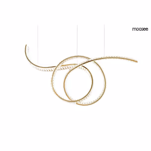 MOOSEE Lampa wisząca WAVE 120 - złoty