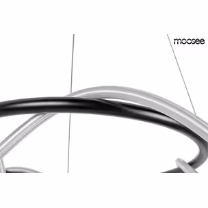 MOOSEE Lampa wisząca SERPIENTE 60 - czarny