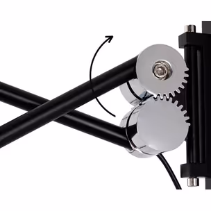 MOOSEE Lampa ścienna GEAR - czarny