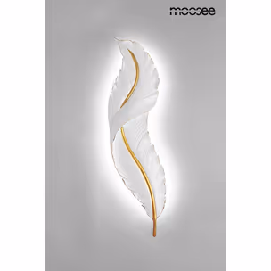 MOOSEE Lampa ścienna IKAR 60 - biały/złoty