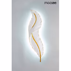 MOOSEE Lampa ścienna IKAR 60 - biały/złoty