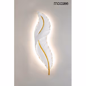 MOOSEE Lampa ścienna IKAR 60 - biały/złoty