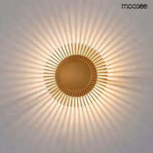MOOSEE Lampa ścienna SUNNY - złoty