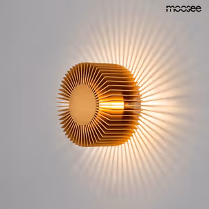 MOOSEE Lampa ścienna SUNNY - złoty