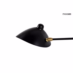 MOOSEE Lampa ścienna RAVEN 2 - czarny satynowy