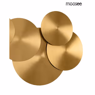 MOOSEE Lampa ścienna SCUDO - złoty