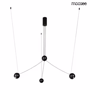 MOOSEE Lampa wisząca OCTO 3 - czarny