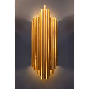 MOOSEE Lampa ścienna HARMONIC - złoty