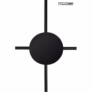MOOSEE Lampa ścienna SHADOW 4 - czarny