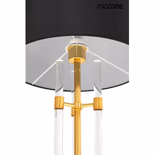 MOOSEE Lampa stołowa MOXY - złoty/czarny