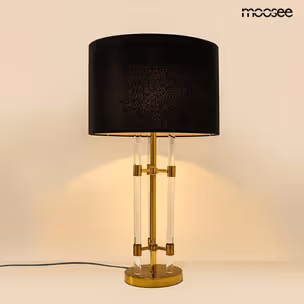 MOOSEE Lampa stołowa MOXY - złoty/czarny