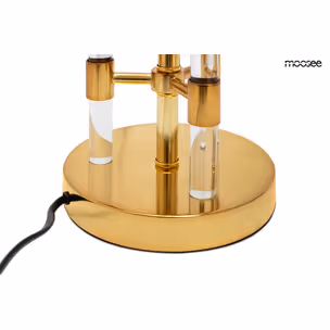 MOOSEE Lampa stołowa MOXY - złoty/czarny