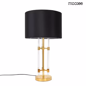 MOOSEE Lampa stołowa MOXY - złoty/czarny