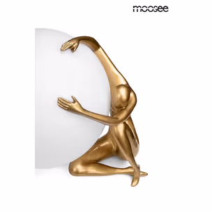 MOOSEE Lampa stołowa UOMO 50 - złoty