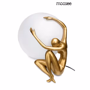 MOOSEE Lampa stołowa UOMO 50 - złoty