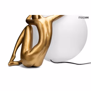 MOOSEE Lampa stołowa UOMO 50 - złoty