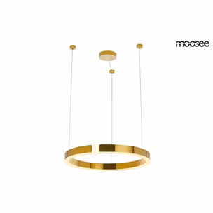 MOOSEE Lampa wisząca RING LUXURY 50 - złoty