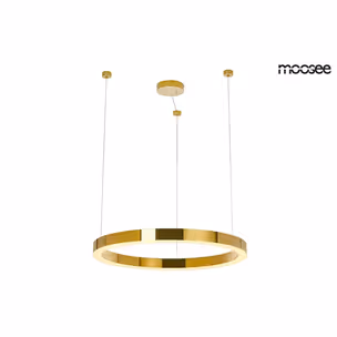 MOOSEE Lampa wisząca RING LUXURY 70 - złoty