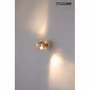 MOOSEE Lampa ścienna EOS - złoty