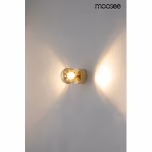 MOOSEE Lampa ścienna EOS - złoty