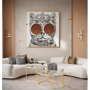 MOOSEE Lampa wisząca GAVI A - złoty