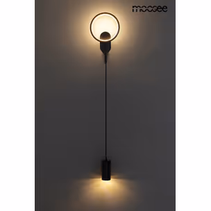MOOSEE Lampa ścienna COMO - czarny