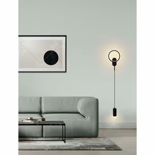 MOOSEE Lampa ścienna COMO - czarny