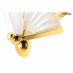 MOOSEE Lampa ścienna BUTTERFLY M - złoty