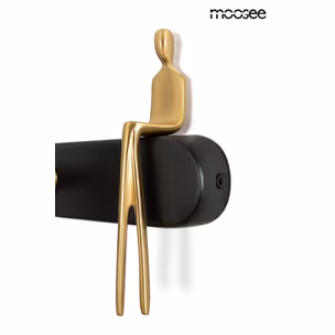MOOSEE Lampa ścienna BOY TUBE L - czarny