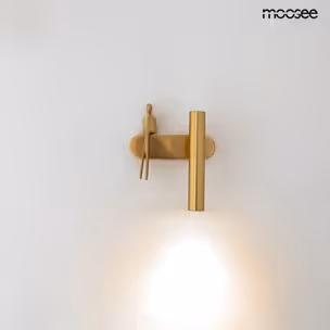 MOOSEE Lampa ścienna BOY TUBE R - złoty