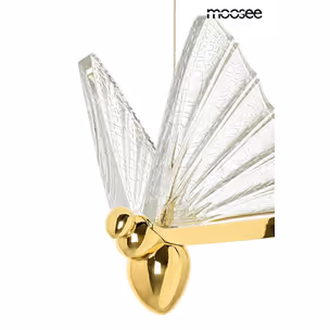 MOOSE Lampa wisząca BUTTERFLY M - złoty
