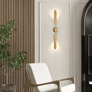 MOOSEE Lampa ścienna LOCCA - złoty