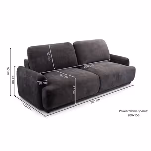 Sofa rozkładana CLAUDIA