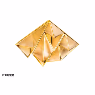 MOOSEE Lampa sufitowa/plafon PYRAMIDS - złoty