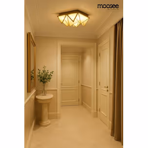 MOOSEE Lampa sufitowa/plafon PYRAMIDS - złoty