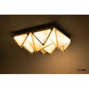 MOOSEE Lampa sufitowa/plafon PYRAMIDS - złoty