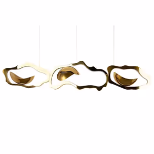 MOOSEE Lampa wisząca CHAIN - złoty