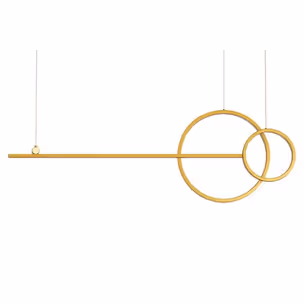 MOOSEE Lampa wisząca RAGE - złoty