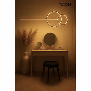 MOOSEE Lampa wisząca RAGE - złoty