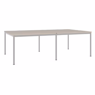 Biurko NOBE WORKSTATION 4 - beżowy/szary