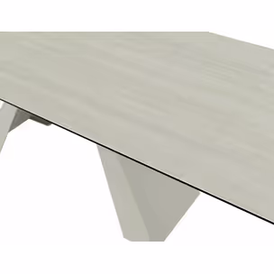 Stół rozkładany SALVADORE CERAMIC 160/240x90 - beż mat/kaszmir